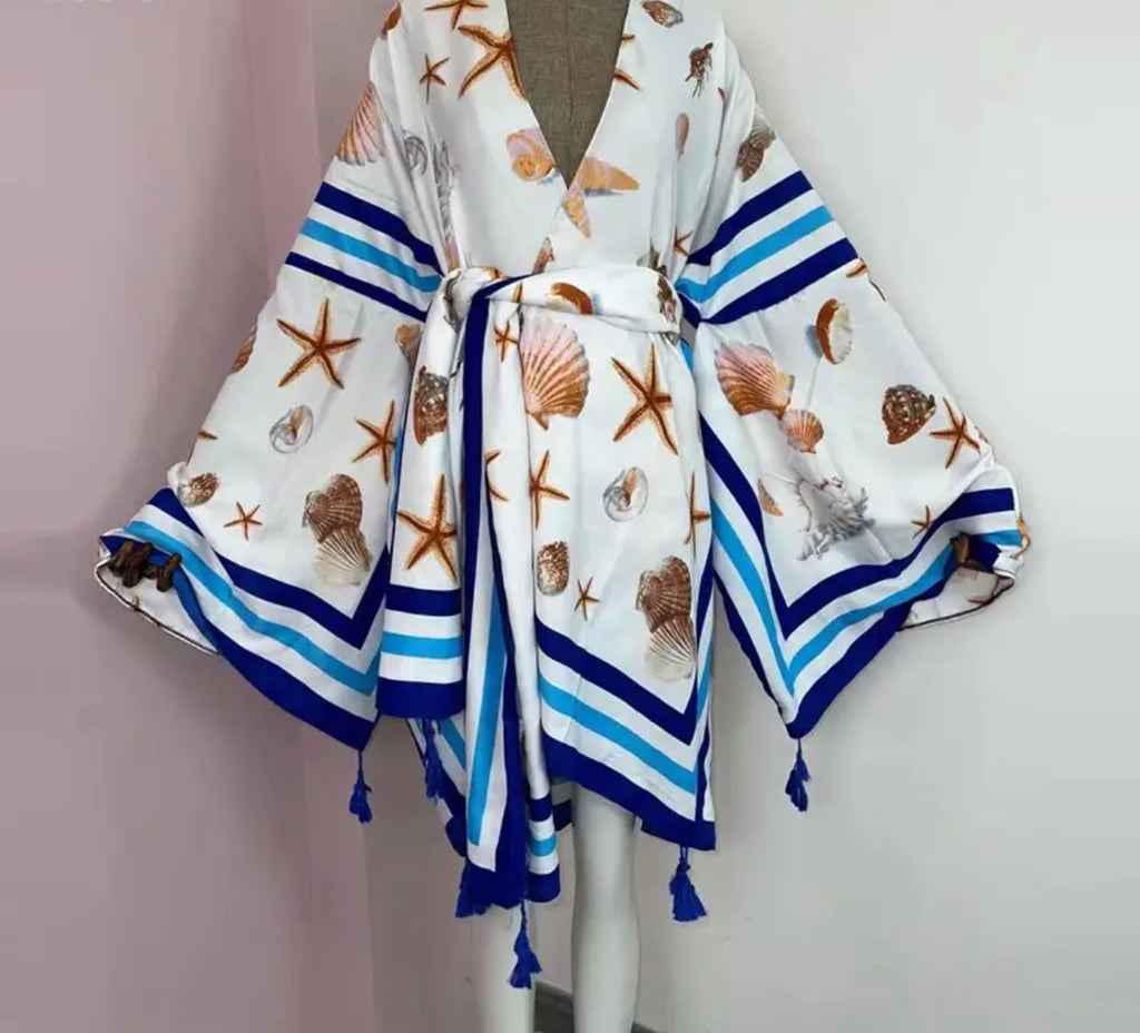 Kimono Dress w/ Belt