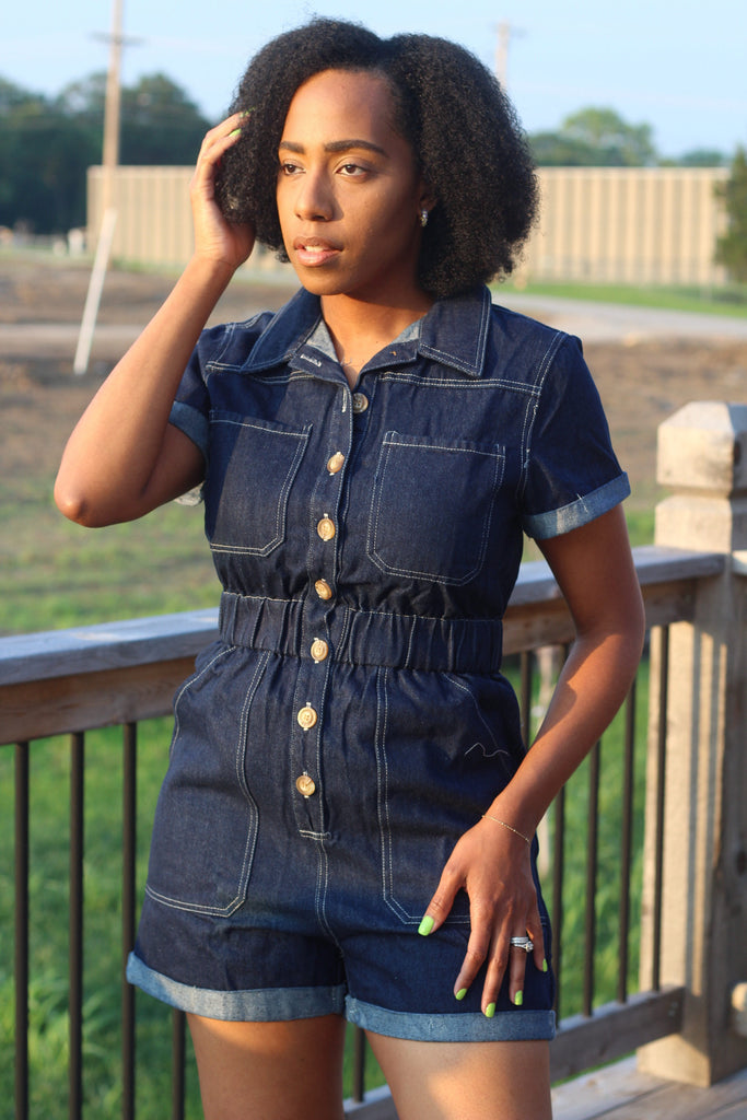 Denim Jumpsuit
