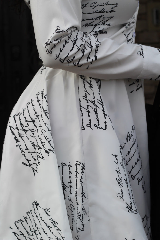Writing on the Wall Dress